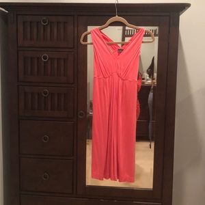 Theory coral jersey dress Size Petite